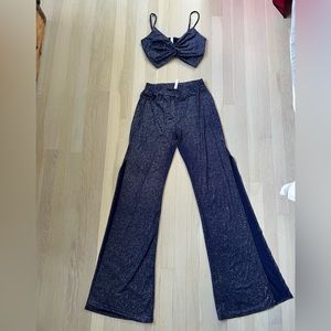 Lucy In the Sky Navy Sparkly Set